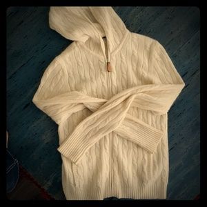 J Crew Sweater with hood